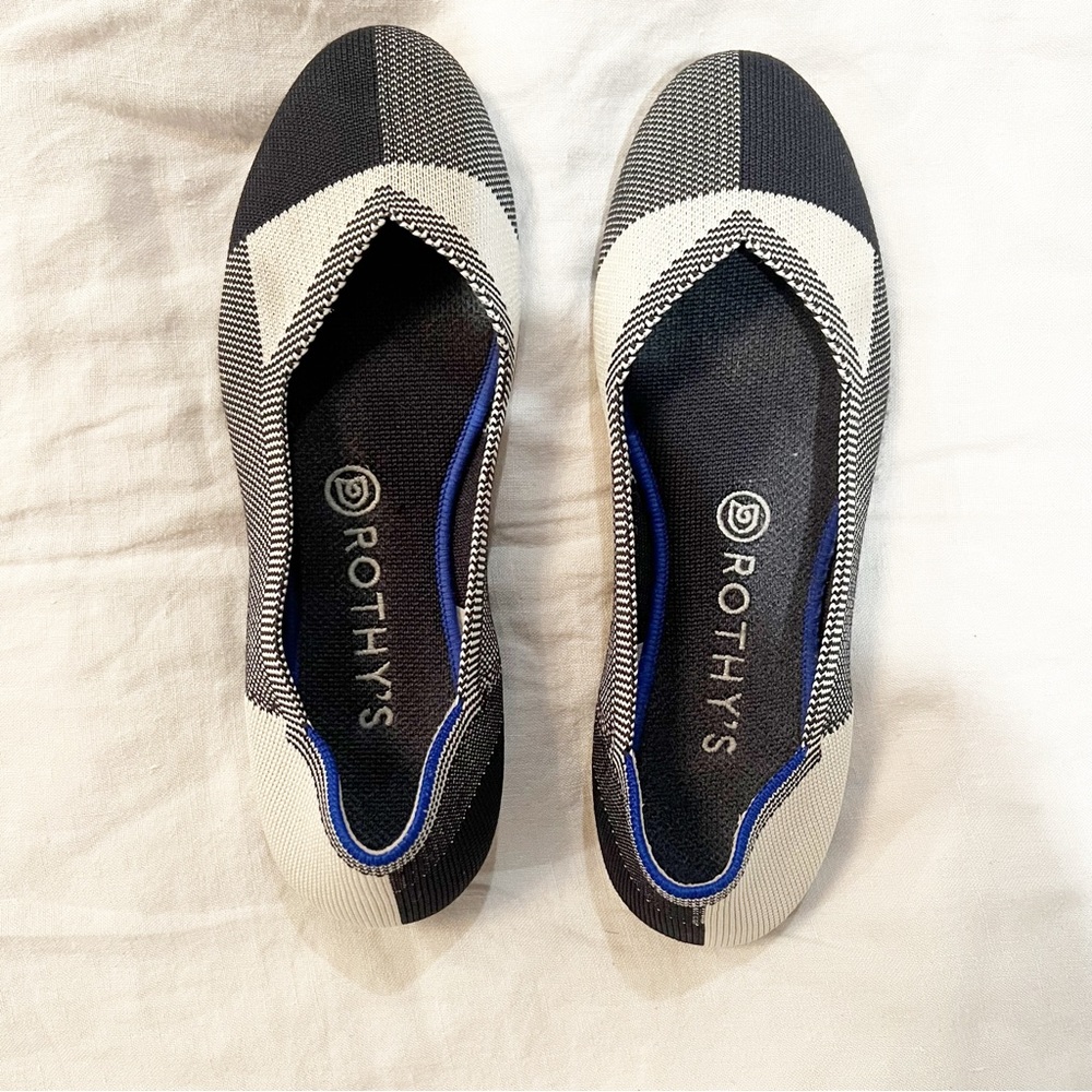 Rothy’s The Flat *ORIGINALLY SIZE 8, shrunk to 7/7.5 after washing*